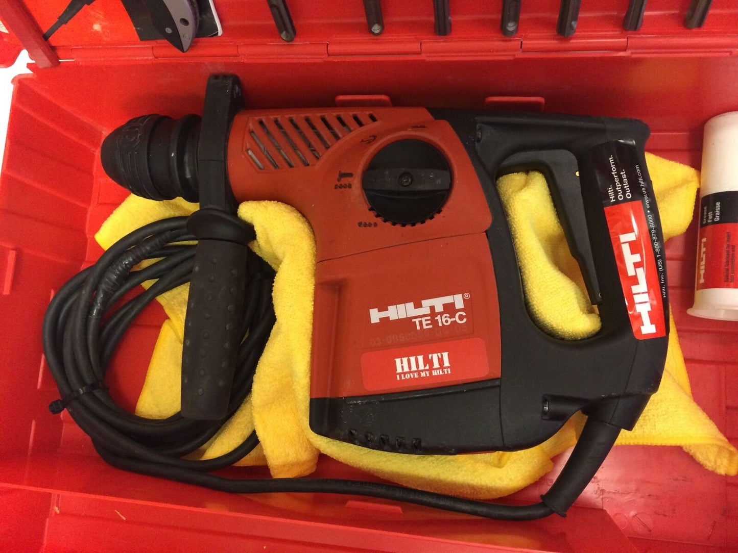 HILTI TE 16-C, MINT CONDITION, FREE BITS, EXTRAS,