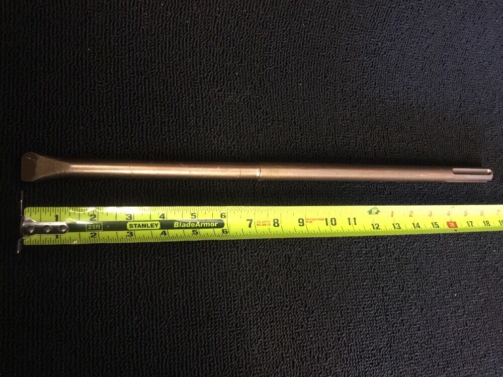 HILTI CHISEL WIDE FLAT SDS MAX 7/8" X 19" PREOWNED