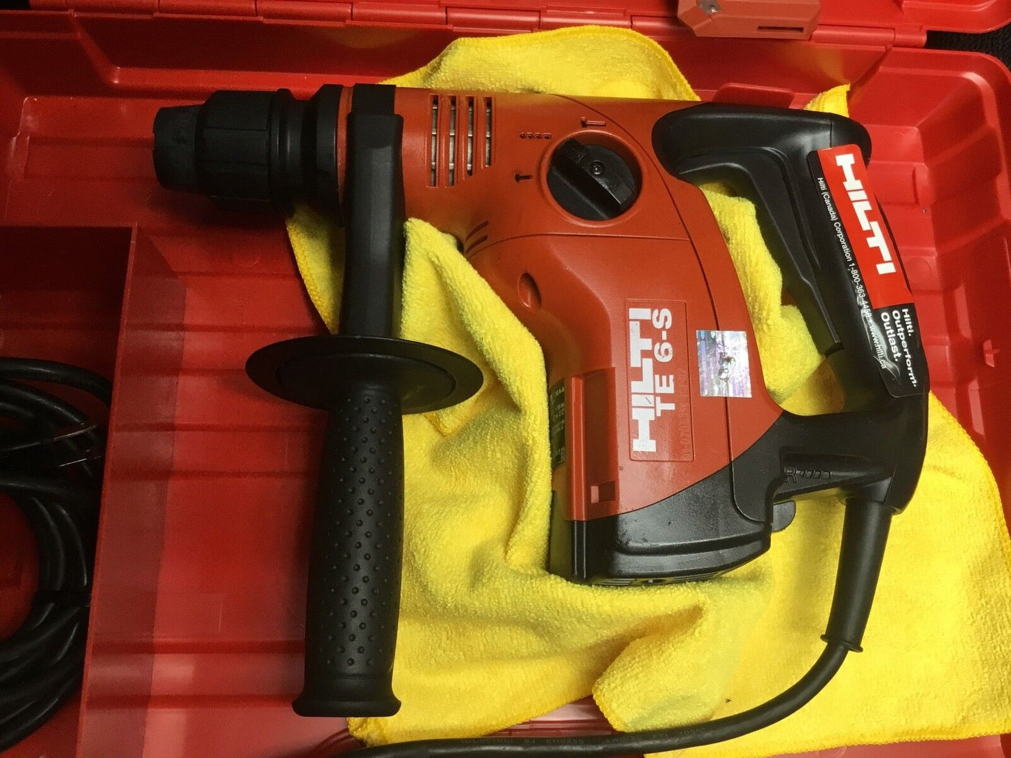 HILTI TE 6-S PREOWNED, FREE SID 2-A, EXTRAS, MADE IN GERMANY