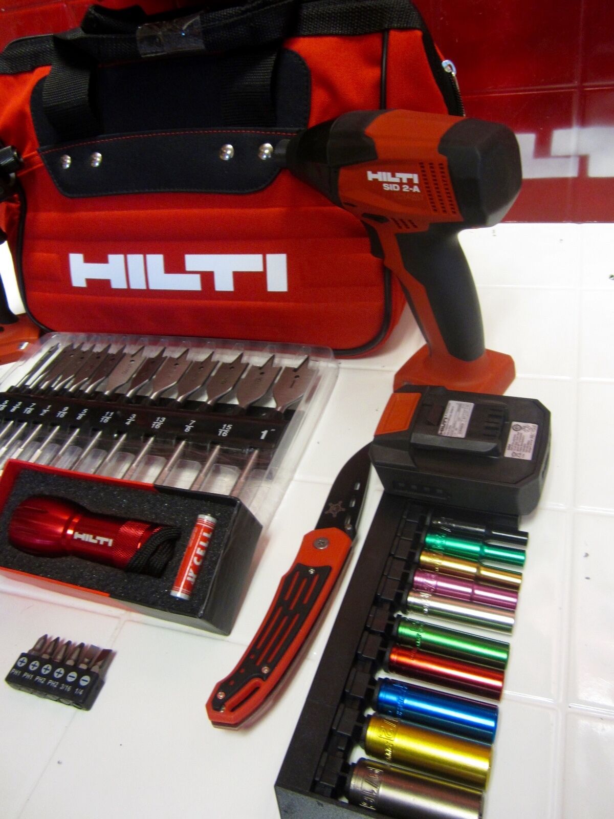 HILTI SID & SFD 2-A DRIVER COMBO, BRAND NEW, TONS OF FREE EXTRAS