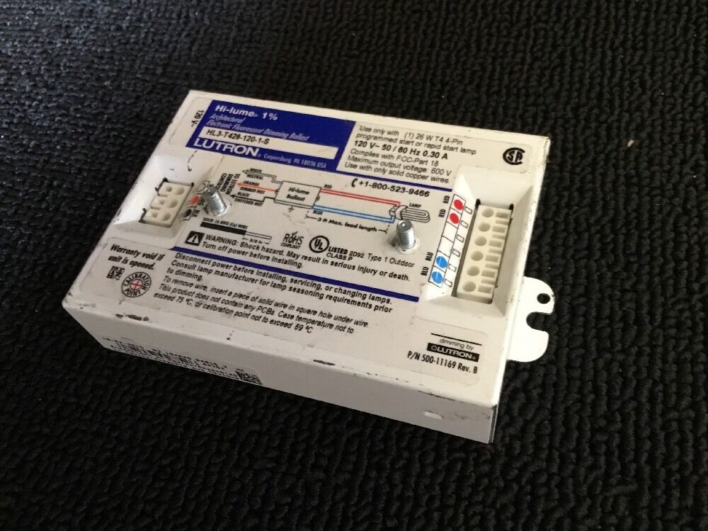 LUTRON HI-LUME DIMMING BALLAST GREAT CONDITION, FAST SHIP