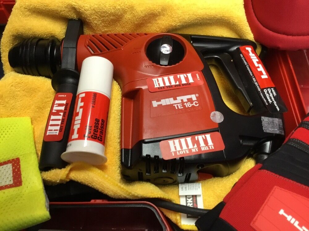 HILTI TE 16-C,GREAT CONDITION, FREE EXTRAS, STRONG