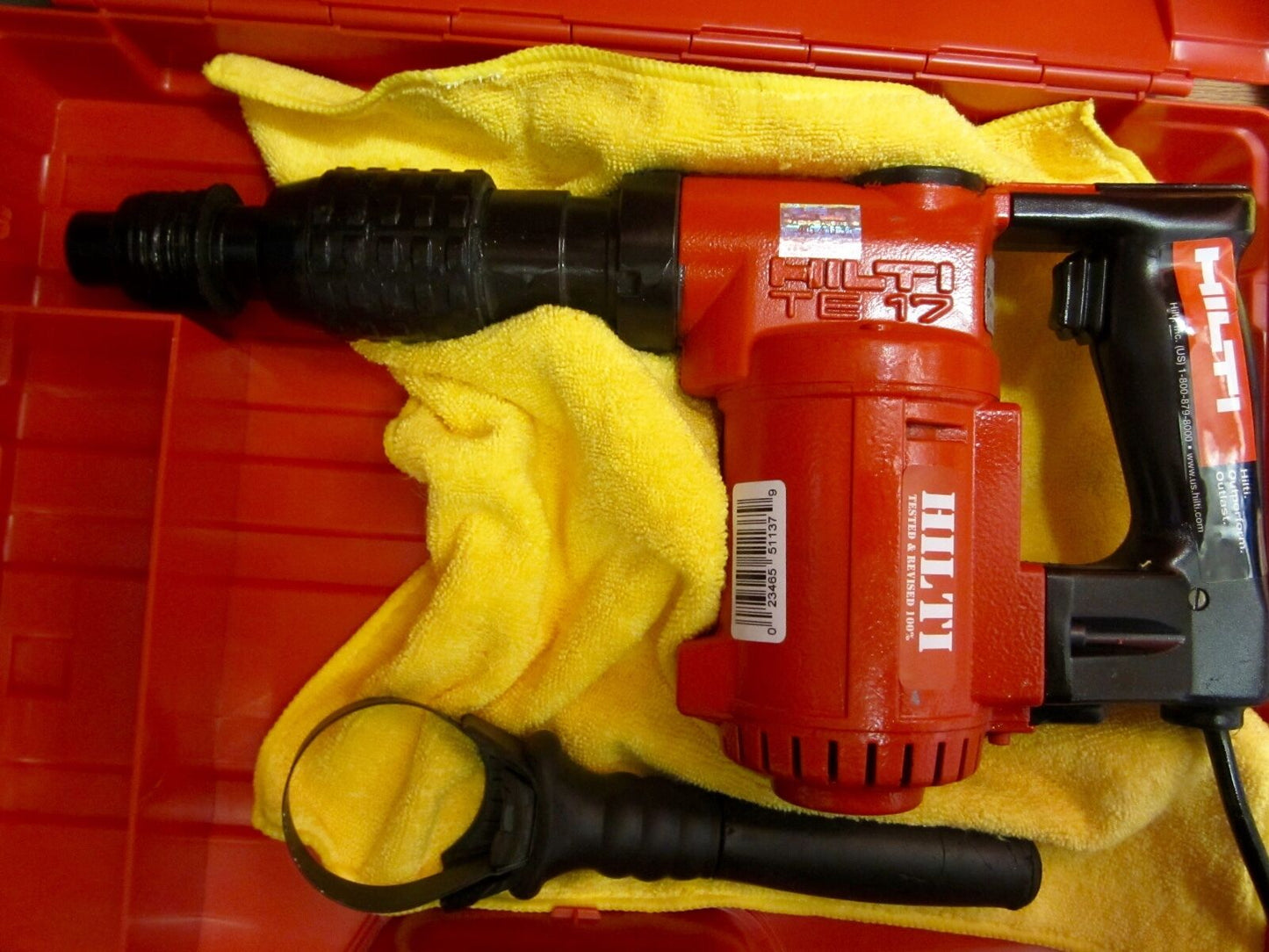 HILTI TE 17 HAMMER DRILL, EXCELLENT CONDITION, MADE IN GERMANY, FREE LASER