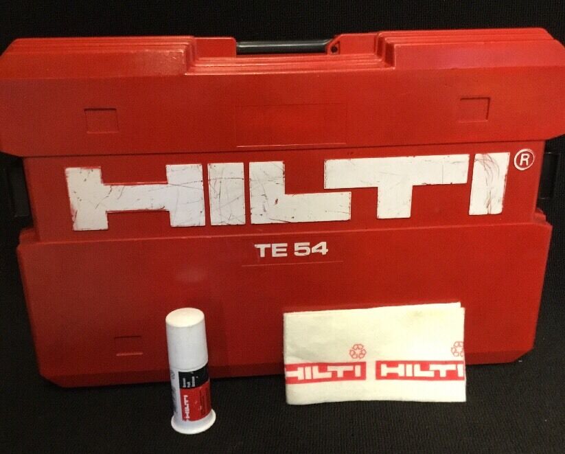 HILTI TE 54 ORIGINAL CASE - (CASE ONLY), PREOWNED, GREASE FOR FREE, FAST SHIP