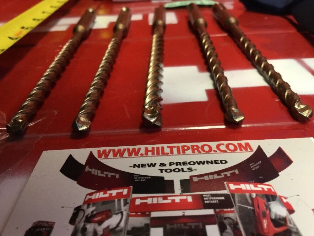 HILTI DRILL BIT 3/8", 1/4" SDS PLUS, PREOWNED,