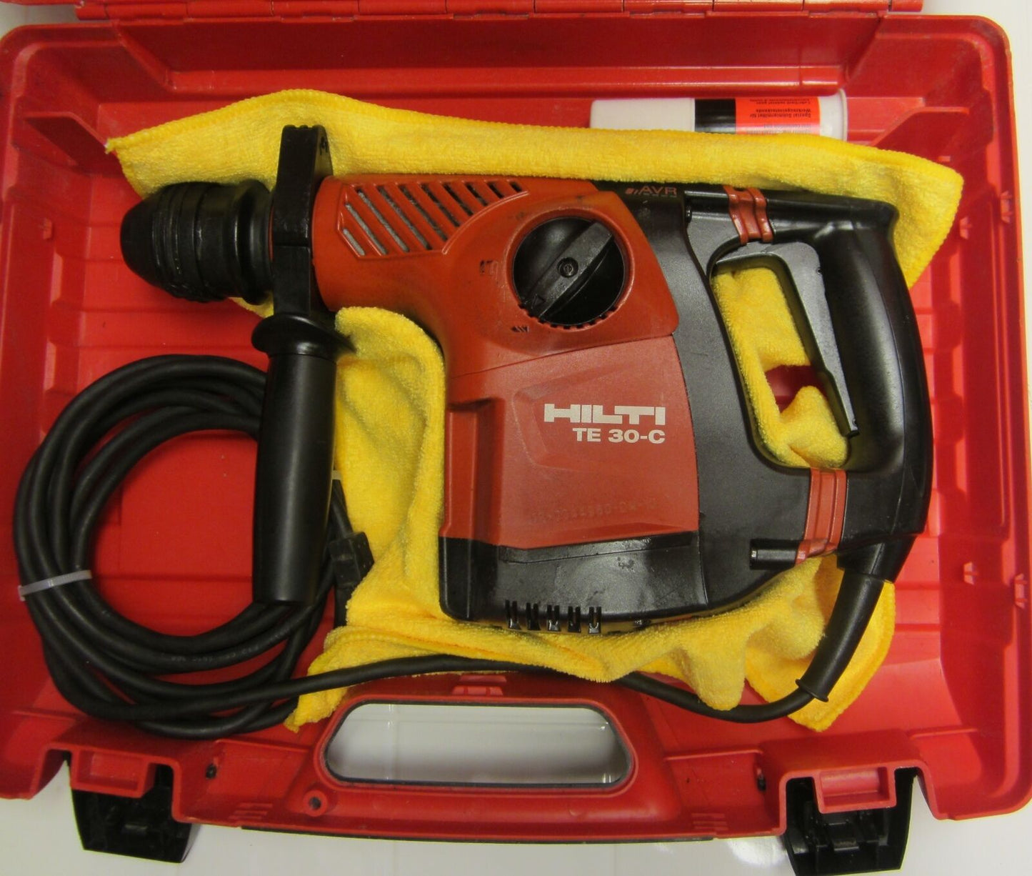 HILTI TE 30-C HAMMER DRILL, GREAT CONDITION, FREE BITS, CHISELS