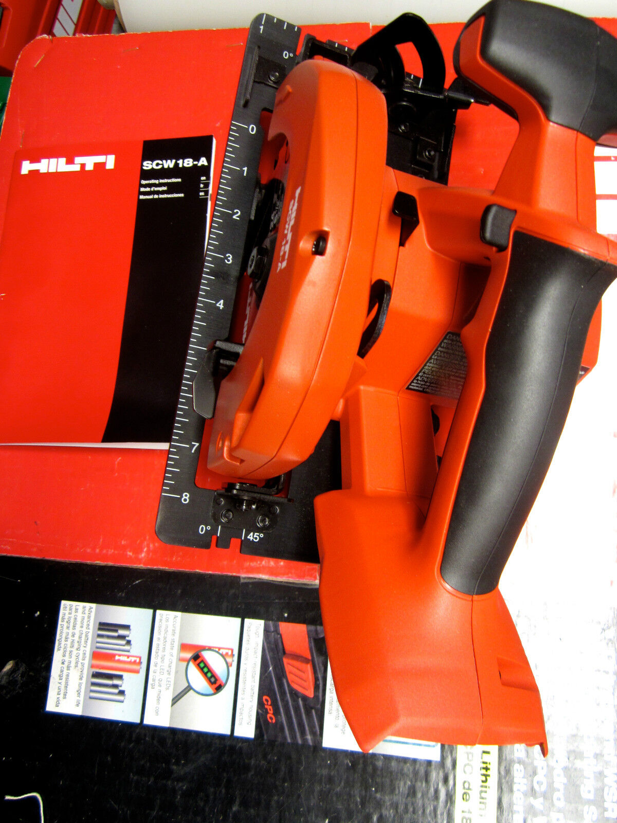 Hilti SCW 18-A CPC Cordless Circular Saw Brand New in Box (tool only)  BRAND NEW