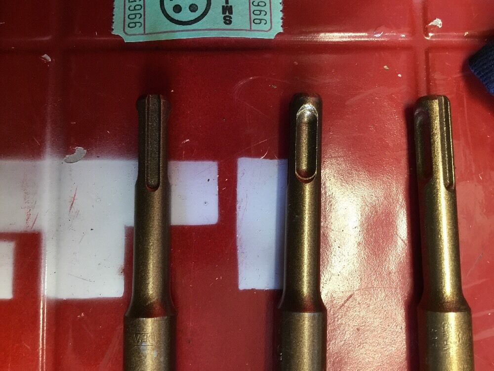 HILTI DRILL BIT 5/8" X 8" SDS PLUS SET OF 3