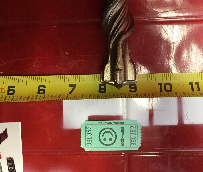 HILTI BIT SDS MAX 1-1/8" X 13-1/2" PREOWNED