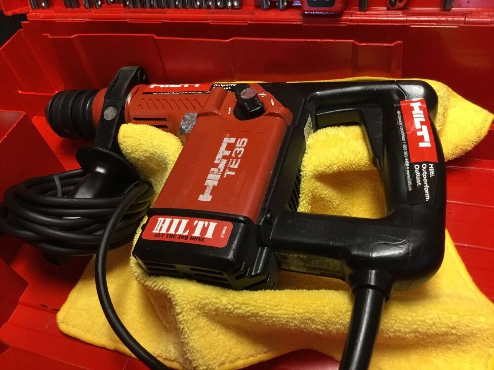 HILTI TE 35, PREOWNED, FREE BITS, LASER DISTANCE METER