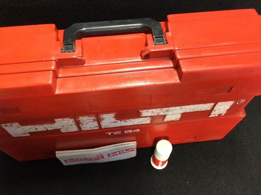 HILTI TE 54 ORIGINAL CASE, PREOWNED, (ONLY CASE), FREE GREASE, FAST SHIP