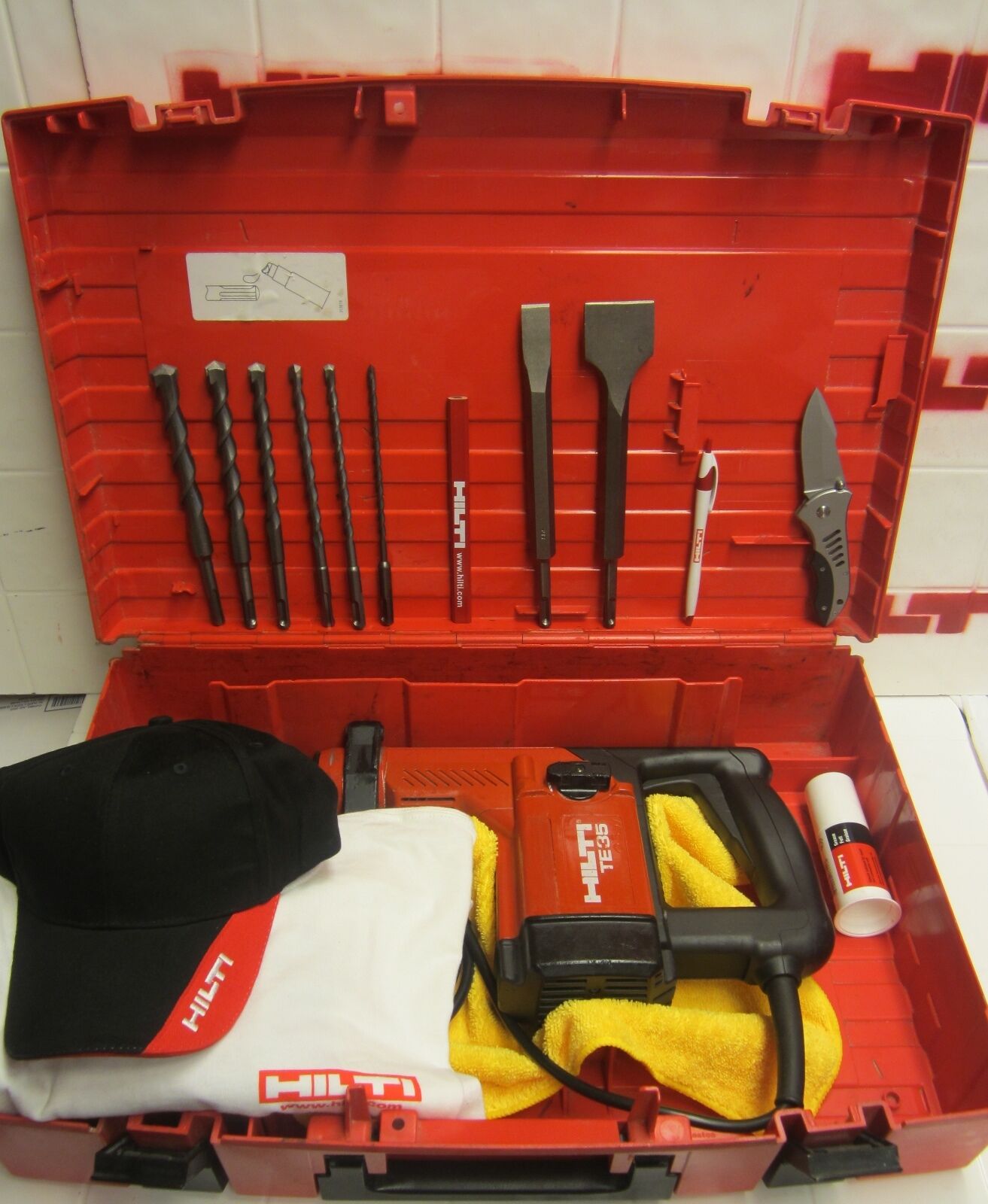 HILTI TE 35, PREOWNED, ORIGINAL, STRONG, FREE BITS,