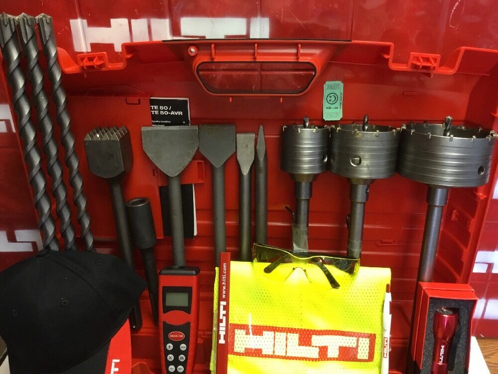 HILTI TE 50, EXCELLENT CONDITION, LOAD, FREE EXTRAS, DURABLE