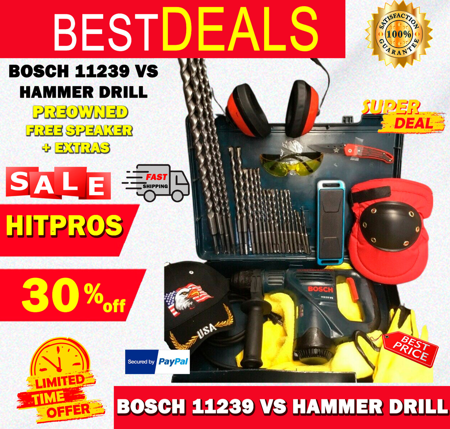 BOSCH 11239 VS HAMMER DRILL