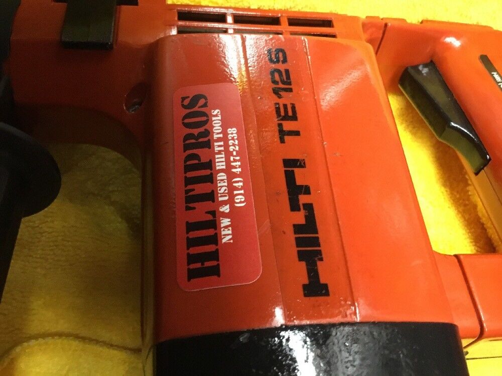 HILTI TE 12 S HAMMER DRILL,PREOWNED, FREE TABLET, EXTRAS