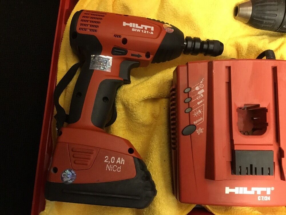 HILTI DRILL SET SF 121-A  AND SIW 121-A