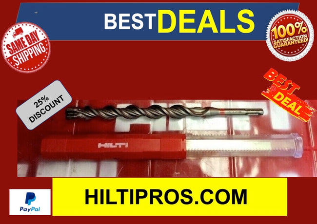 HILTI CHISEL POINTED SDS MAX 12" PREOWNED,