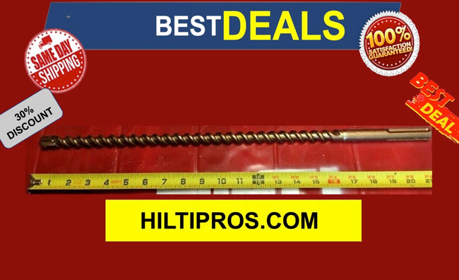 HILTI BIT SDS MAX 3/4" X 21-1/2" PREOWNED