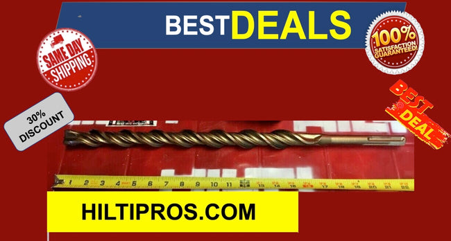 HILTI BIT SDS MAX 1-1/4" X 22-1/2" PREOWNED,