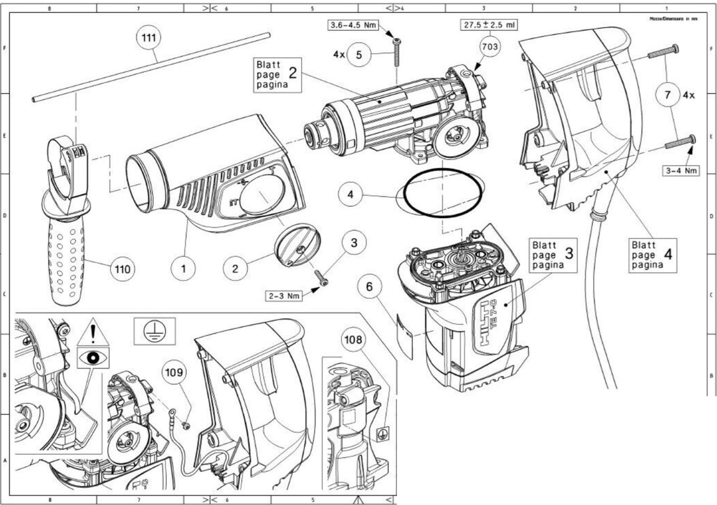 HILTI TE 7-C PARTS