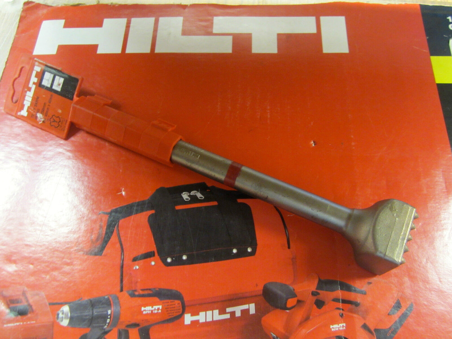 HILTI TE-FY SKHM BUSHING TOOL ASSY 1-1/2" X 10" -NEW, MADE IN HUNGARY, FAST SHIP